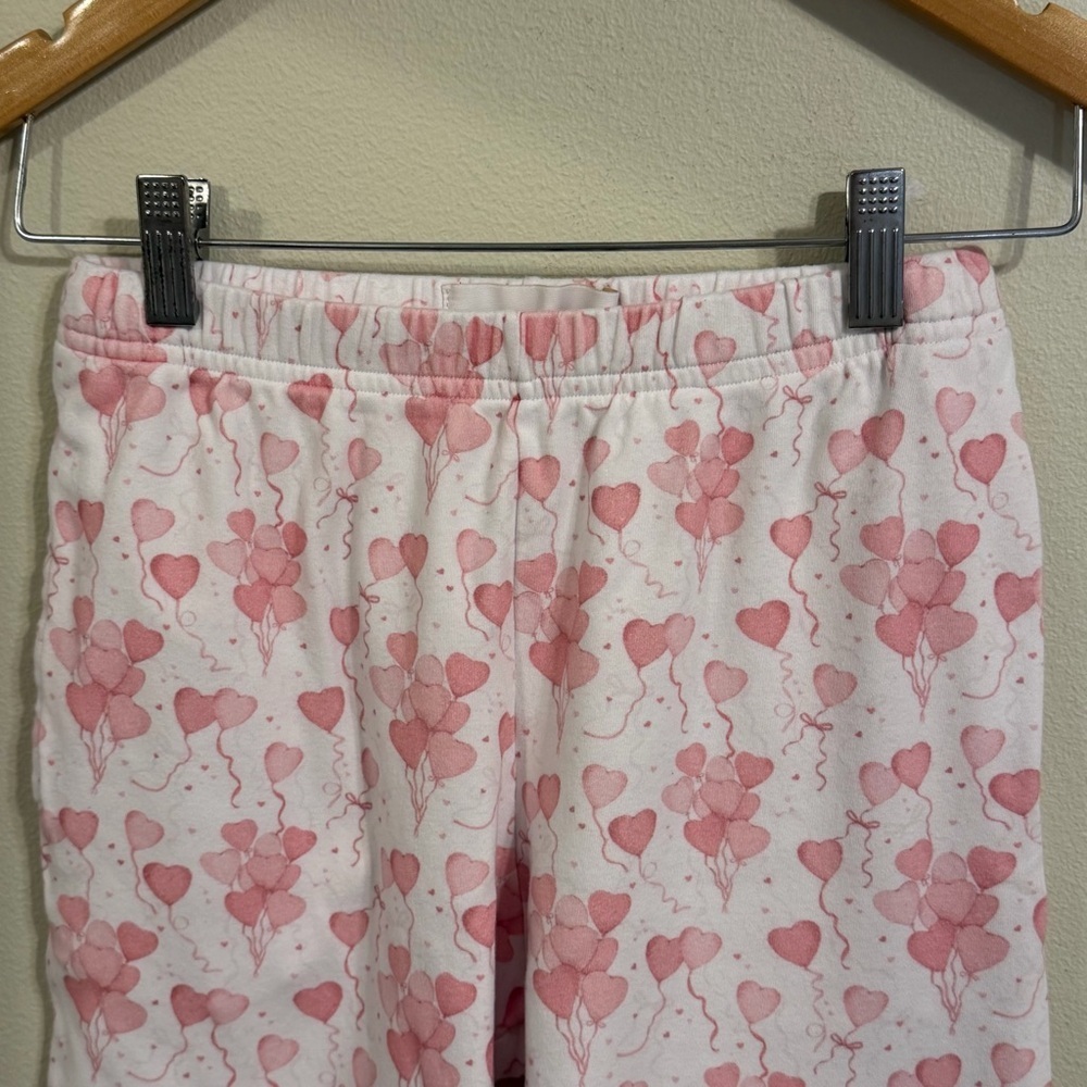 Dondolo Women’s Pink Heart Balloon Pajama Set Size S Valentine Collection Lounge - Picture 6 of 11